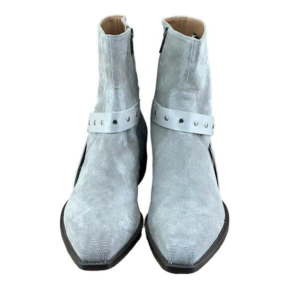 JO GHOST Men Suede  Chelsea Boots - Picture 2 of 8